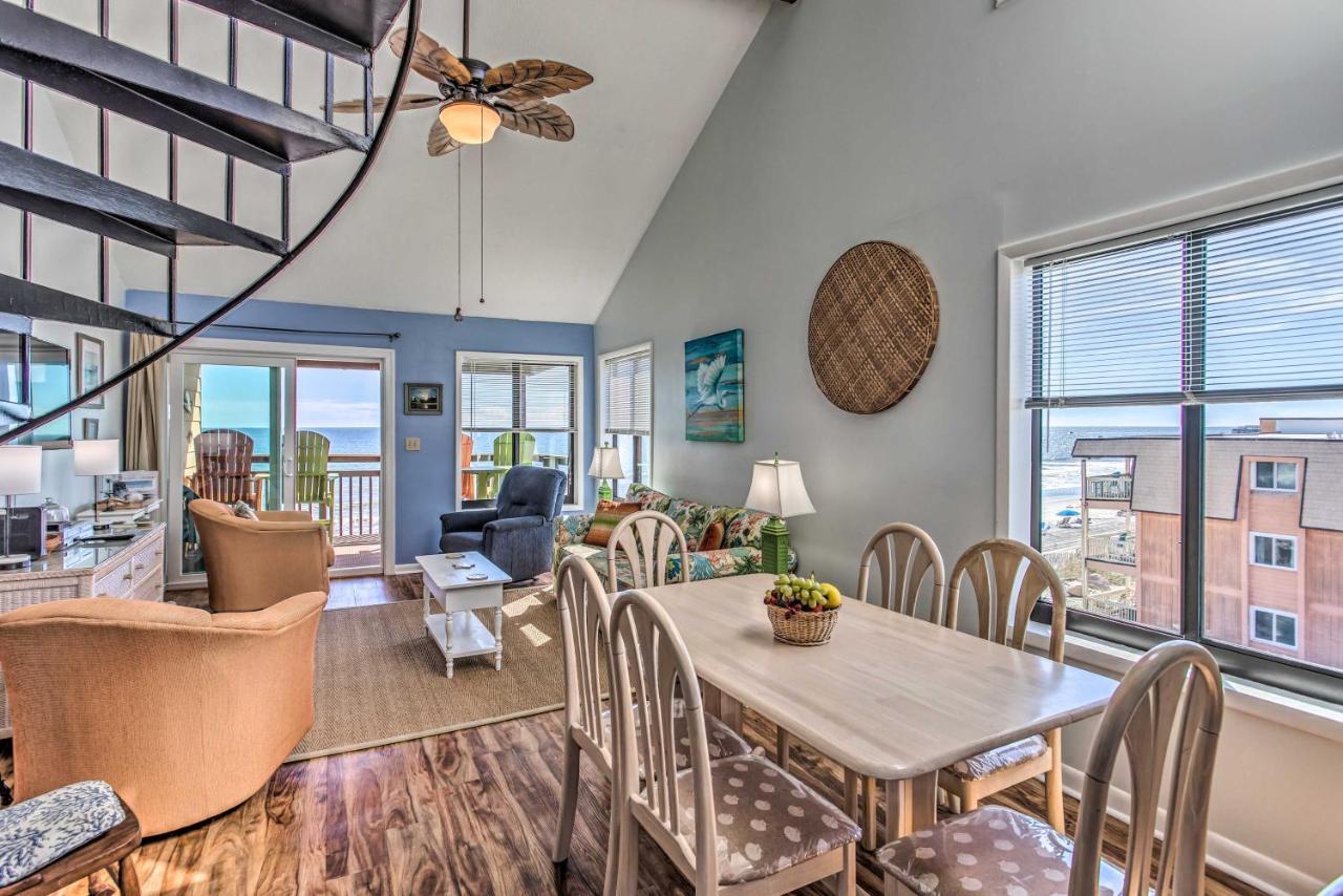 מירטל ביץ' Beach Lovers Haven Oceanfront Condo With Pool! מראה חיצוני תמונה